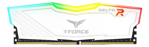 Memória RAM T-Force Delta RGB color branco  8GB 1 Team Group TF12D48G2666HC16C01