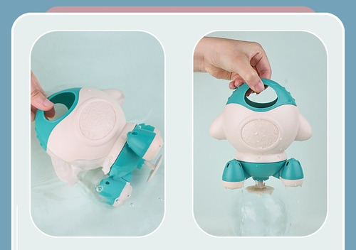 Bombita De Agua Rocket Toys Para Bebe Tina Baño Importada