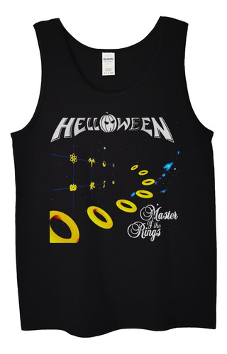 Polera Musculosa Helloween Master Of The R Metal Abominatron