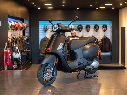 Vespa Gts 300 Hpe Super Sport Negra Mate Abs Led Motoplex