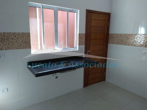 Imagem 7 de 11 de Sobrado Em Condomínio Fechado Residencial Para Venda Na Vila Caiçara, Praia Grande Sp 02 Dormitórios, 01 Vaga - So00196 - 69546913