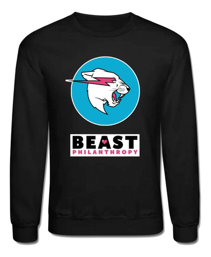 Mrbeast / Beast Philanthropy / Sudadera / Famoso Vlogger