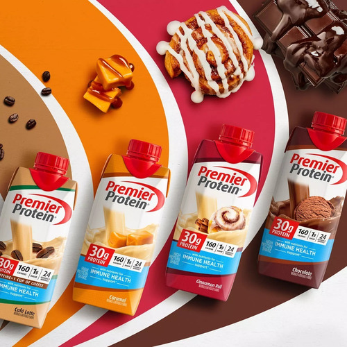 Premier Protein Café Latte Café Latte Pack/15 Malteadas Cafe Latte