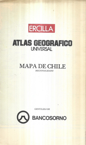 11 Fascículos Atlas Geográfico Universal + Mapa Chile Region (Usado)