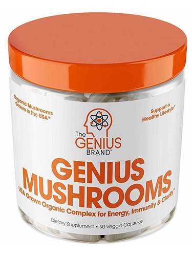 Genius Mushroom - Melena De Los Leones, Cordyceps Y Reishi -