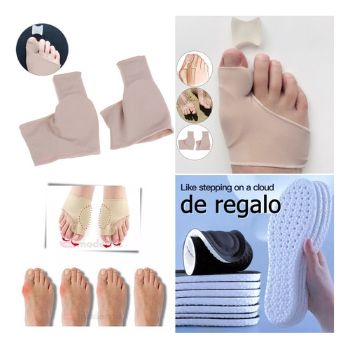 1 Par  Corrector Protector Licra   Juanetes Bursitis Callos 