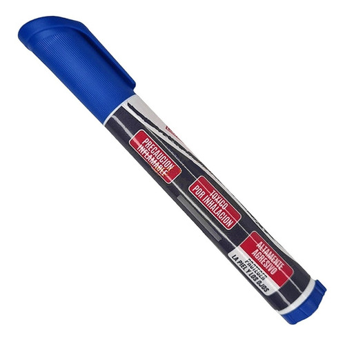 Imagen 5 de 10 de Fibron Lapiz Pavon Frio Lubrilina Retoques Lubriblue Acero C