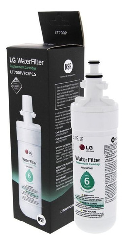 Filtro Heladera Original LG Lt700p. Tienda Oficial LG