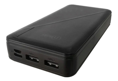 Cargador Portatil Power Bank 20000mah Mlab Big Energy  Negro