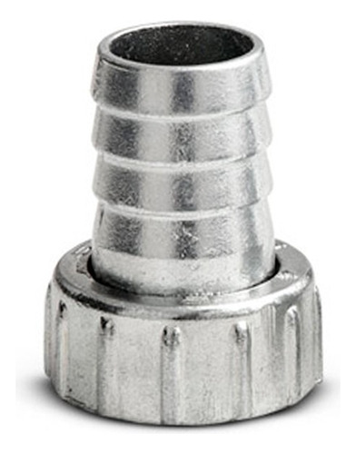 Bico Engate União Metal P/mangueira 1/2x1/2 - Kit C/12 Cor Zincado