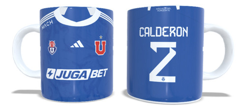 Tazon Taza + Porta Vaso U De Chile 2024 - Franco Calderón