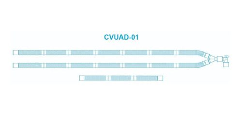 Circuito Universal Ventilador. Desechable- Adulto- 10 Pzs