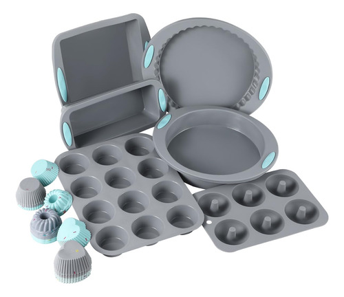 Juego De Utensilios De Silicona Para Hornear De 30 Piezas, A