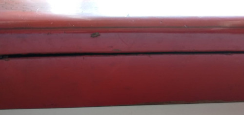 Caja Japonesa Laca Rojo Dragón Filigranas C/ Polvo Dorado (Usado)