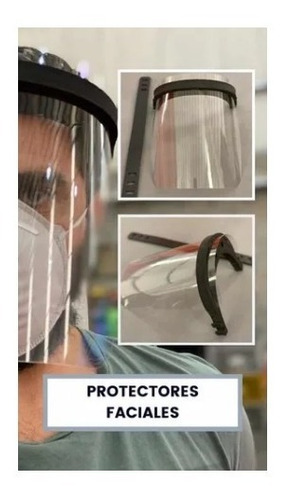 Mascara Protectora Facial Barbijo Mascarilla Fábrica X 100