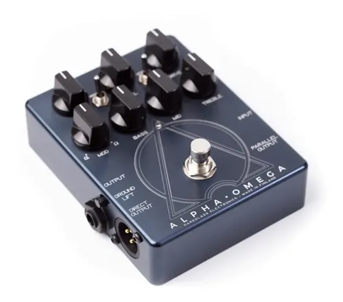 Pedal Darkglass Alpha.omega Preamp E Overdrive Para Baixo