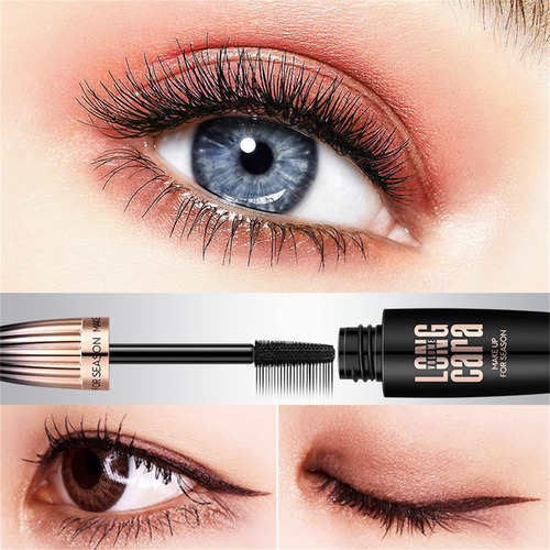 Máscara My Amazing Lashes Preta À Prova D'água Com Volume E