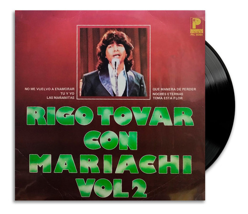 Rigo Tovar - Rigo Tovar Con Mariachi Vol.2 - Lp