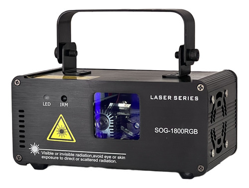 Laser Colorido Rgb400 400mw Ritmico Verde Vermelho Azul Dmx