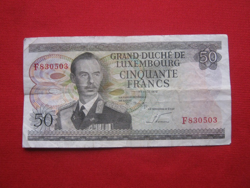 Luxemburgo 50 Francos 1972