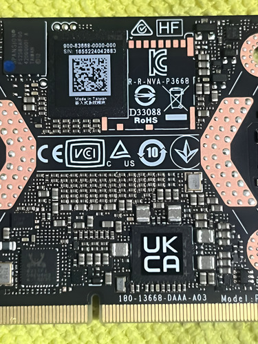 Nvidia Jetson Xavier Módulo 900-83668-0000-000