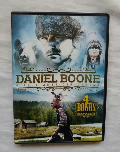 Daniel Boone Dvd Nuevo 4 Peliculas Original Oferta