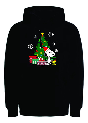 Buzos Hoodies Snoopy Navidad Peanuts Navideño Cap