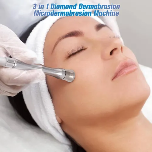 Máquina De Microdermoabrasión De Diamante 3 En 1, Equipo .