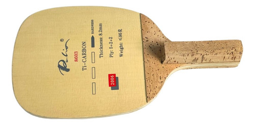 Raquete Caneta Palio Ti Carbon + Rxton 5 Vermelha Tênis Mesa Vermelha Jp (japonês)