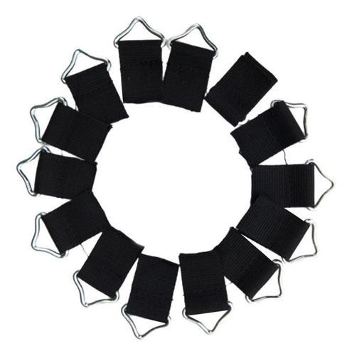 Hwa 10 Anillos Triangulares De Acero Con Hebilla For
