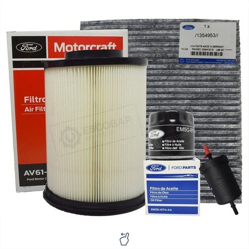 Imagen 1 de 5 de Kit 4 Filtros Completo Ford Focus 1.6 - 2.0 Original