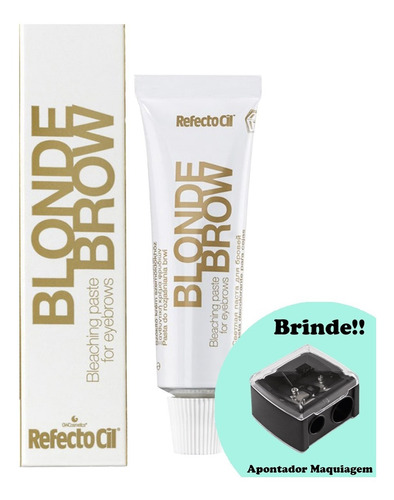 Imagem 1 de 9 de Tinta Tintura Sobrancelhas Refectocil 0 Blonde Brow - 15ml
