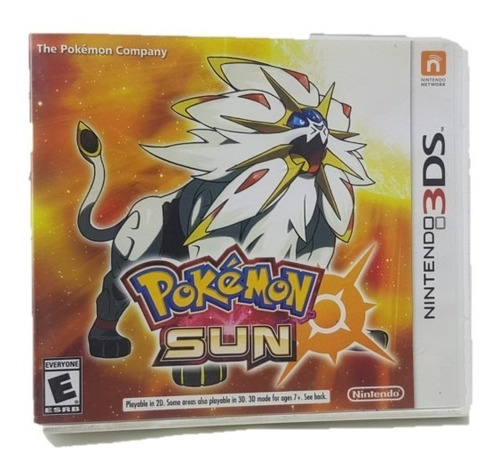 Pokemon Sun Nintendo 3ds Dr Games