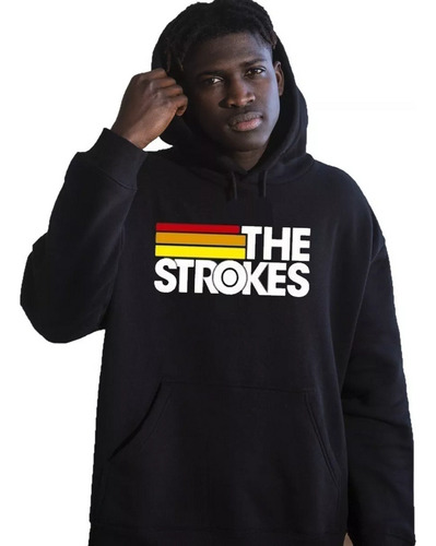 Buzo Canguro The Strokes - Hoodie - Ts01 Unisex