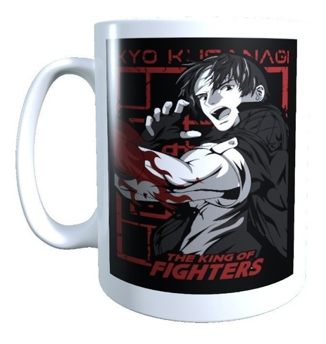 Taza Diseño The King Of Fighters , Kyo Kusanagi