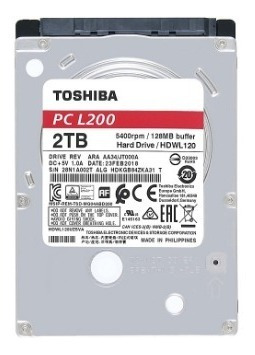 Disco Duro Para Laptop Toshiba 2tb Pc L200 2.5
