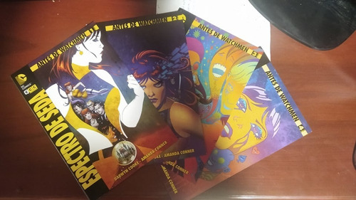 Imagen 2 de 3 de Comics Before Watchmen De Buho Nocturno Y Espectro De Seda
