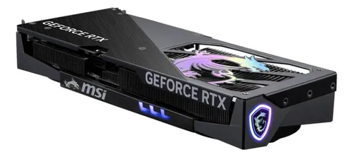 Placa De Video Msi Geforce Rtx 5060 Ti 16g Gaming Trio Oc Gddr7 Rgb Dlss 4 Ray Tracing Hdmi Dp Pcie 5.0 128-bit