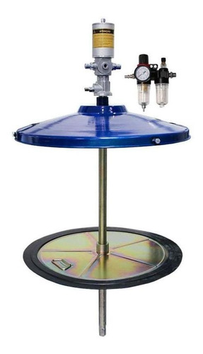 Bomba Propulsora Para Graxa 200 Kg Com Tampa 8970 Bremen