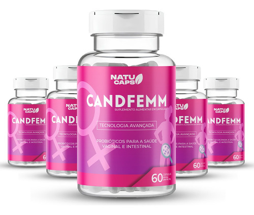 Pague 4 Leve 5 -  Candfemm  - 300 Cápsulas -
