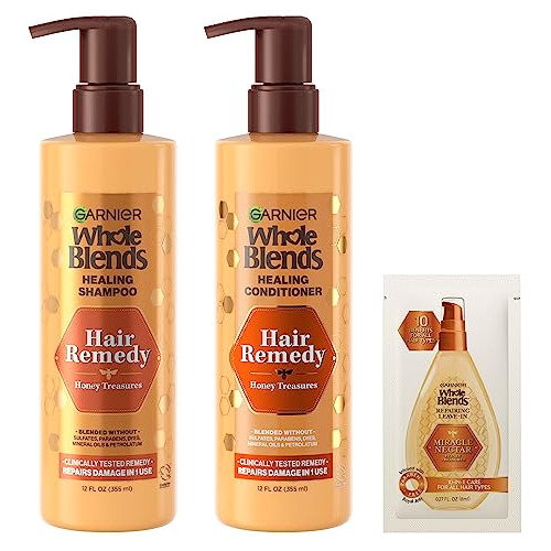 Garnier Whole Blends Sulfate Free Remedy Miracle 1pqsk