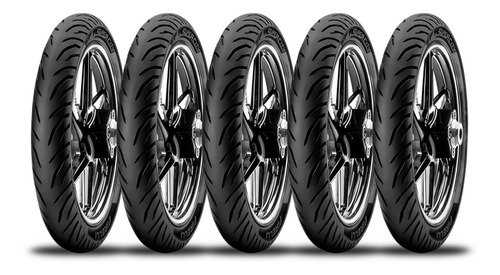 Combo X 5 Unidades Cubierta 80 100 14 Pirelli Super City
