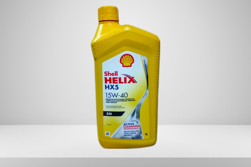 Aceite Shell Helix Hx5 Mineral 15w40 Api Sn