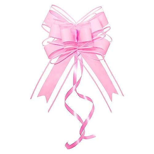 Pink Pull Bows For Presents - 15pcs Gift Bows For Gift ...