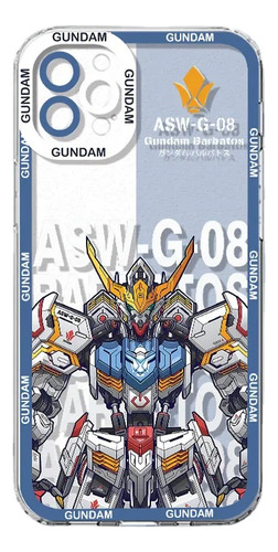 Funda De Teléfono Japan Gundam Robot Para iPhone 14, 13, 12,