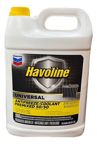  Refrigerante  Havoline 50-50 Universal Antifreeze 