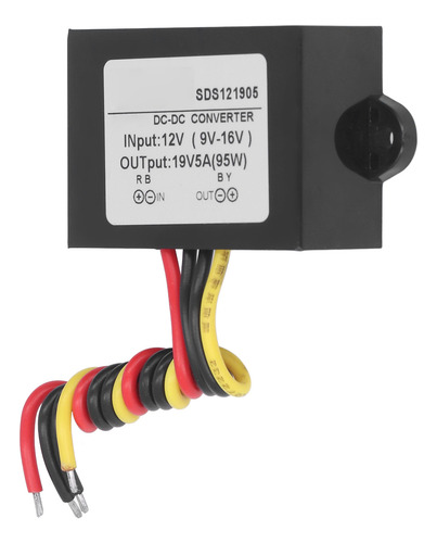 Adaptador Elevador Impermeable De 12 V A 19 V Con Convertido