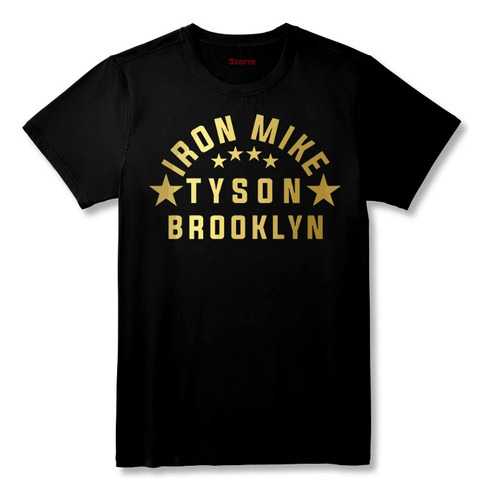 Remera Boxeo Mike Tyson Iron Brooklyn  100% Algodón