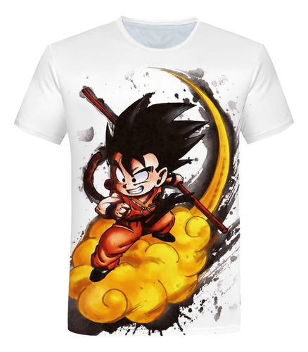 Poleras Dragon Ball Z Dbz (goku En Nube), Envio Gratis