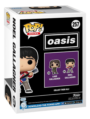 ¡funko Pop! Rocas: Oasis - Noel Gallagher